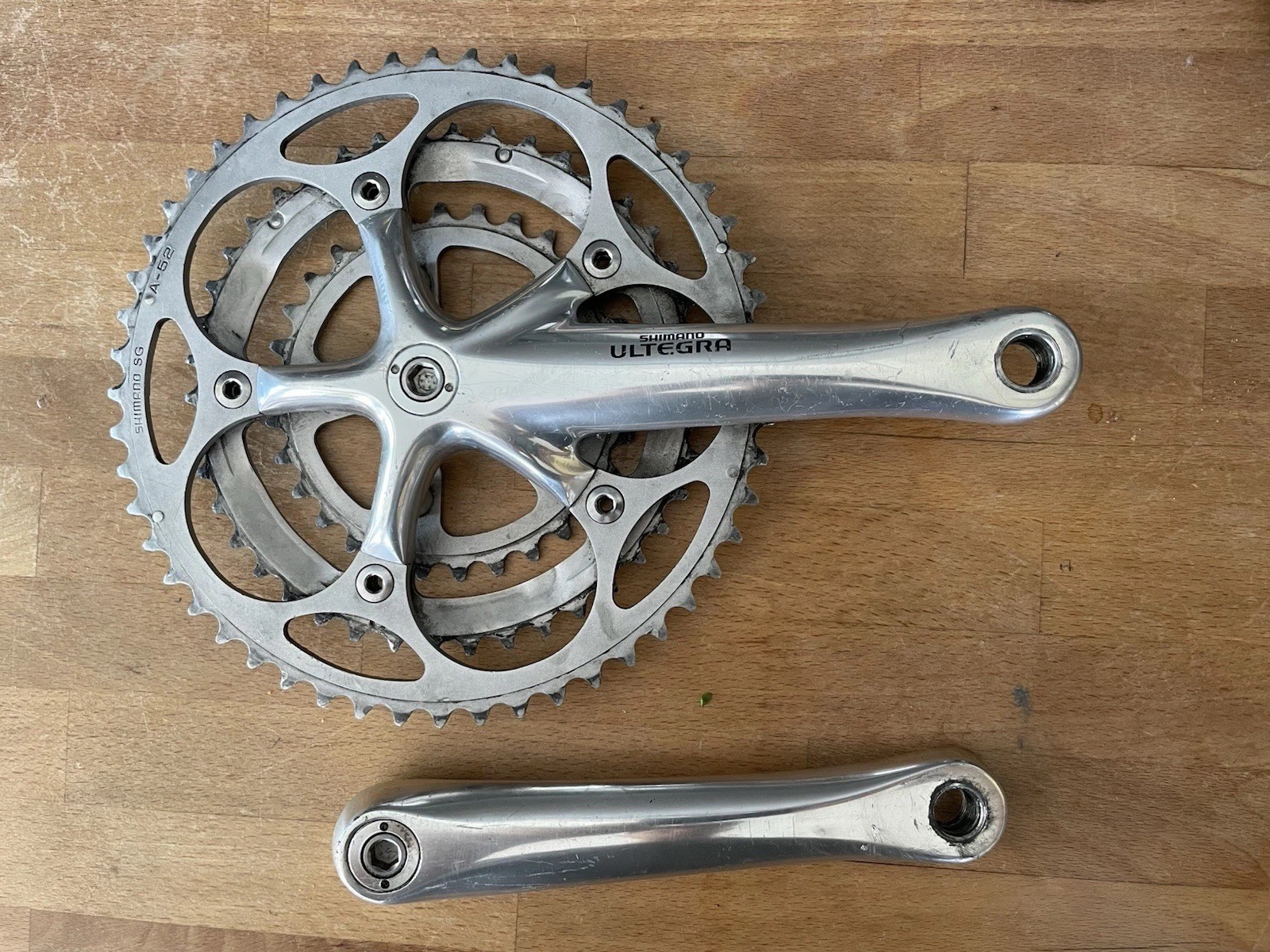 Shimano Ultegra FC-6503 6500 Road Bike Crankset Triple 172.5mm 52/42/30