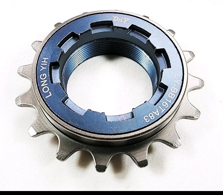 DNP Epoch Single Speed Freewheel 16T 1/2 x 3/32 Gun Gray LY-BB16TA83 Open Box