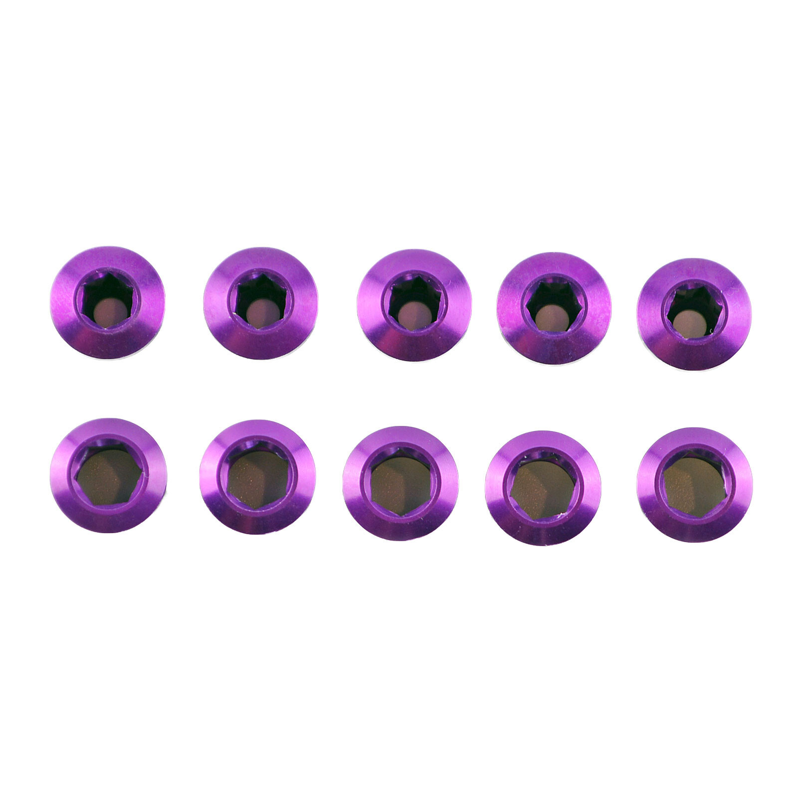 OMNI Racer WORLDS LIGHTEST Chainring Bolts Fits Dura Ace Ultegra Sram BMX PURPLE