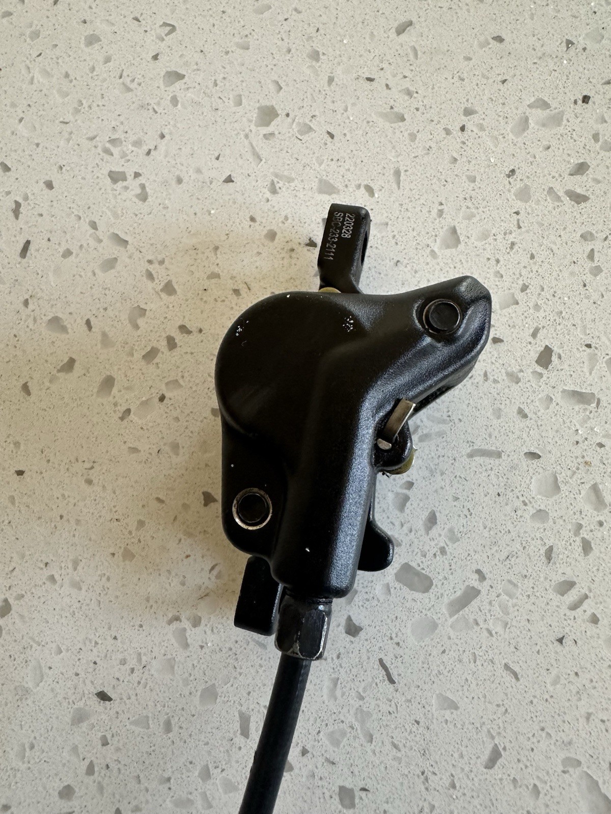 Radius Disc Brake Caliper Black New Pads! Hydraulic Fits Shimano Mineral Oil