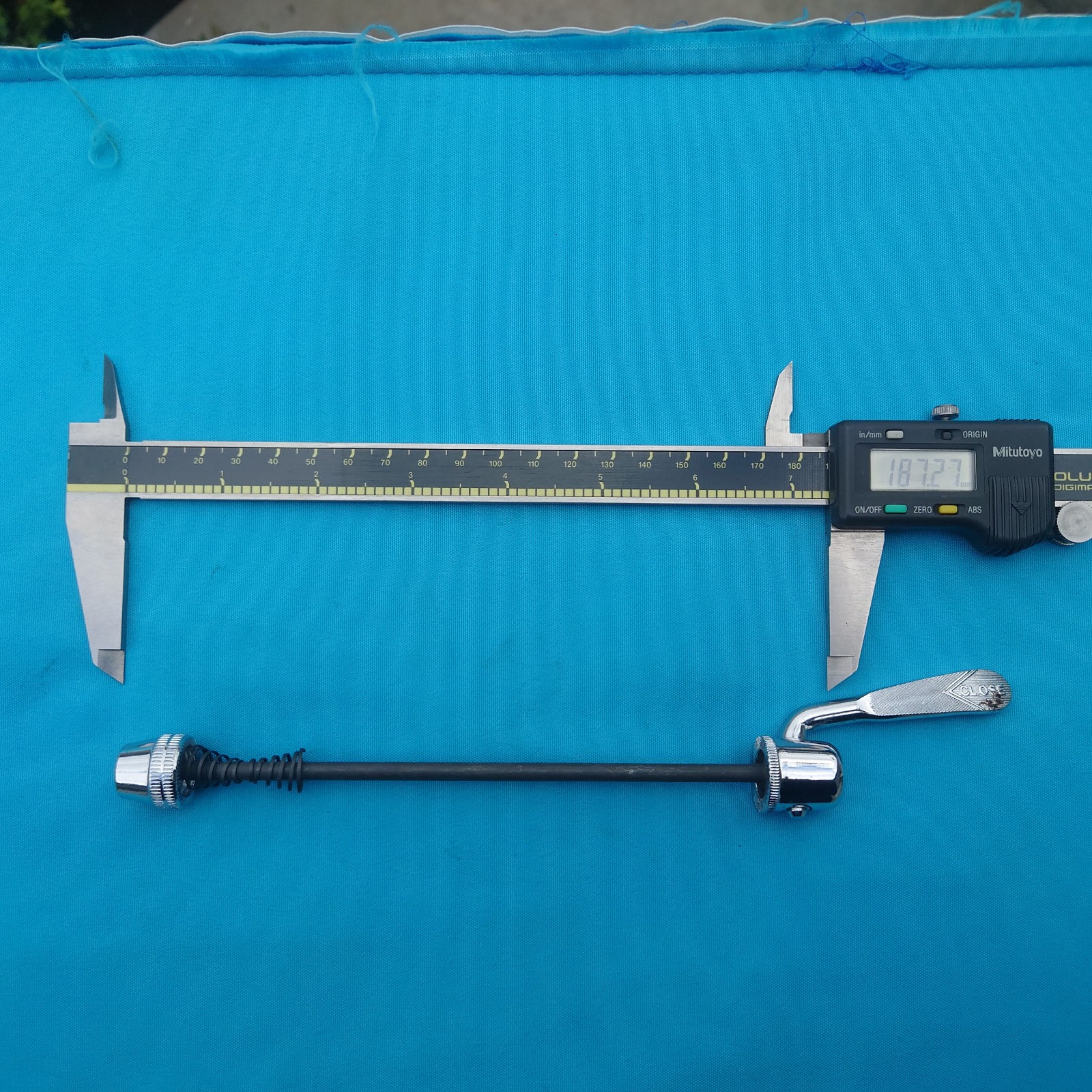 Steel Bike Bicycle Rear Quick Release Skewer M5 for Hub Width 135 mm