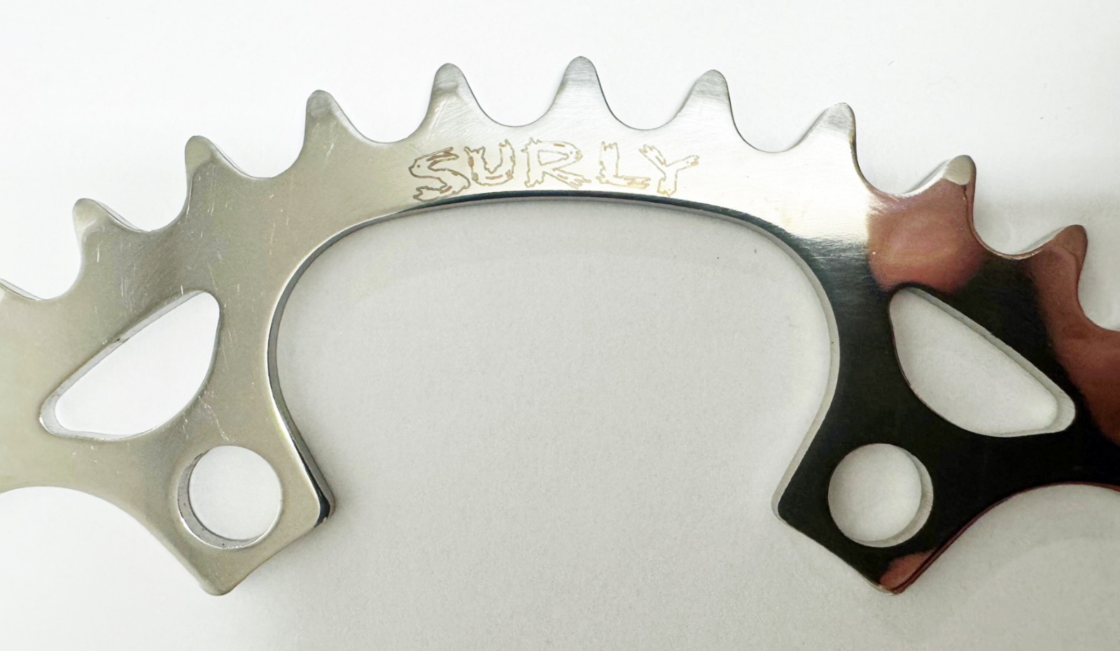 Surly Stainless Steel 42-Tooth 110 BCD 5-Arm Chainring – NOS