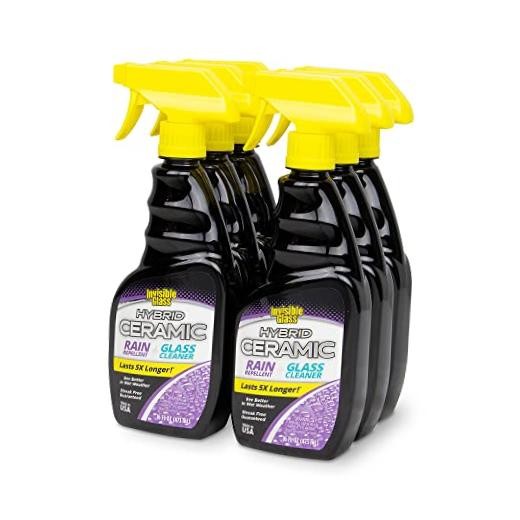 92183-6PK Hybrid Ceramic Rain Repellent and Glass Cleaner 16 Fl Oz (Pack of 6)