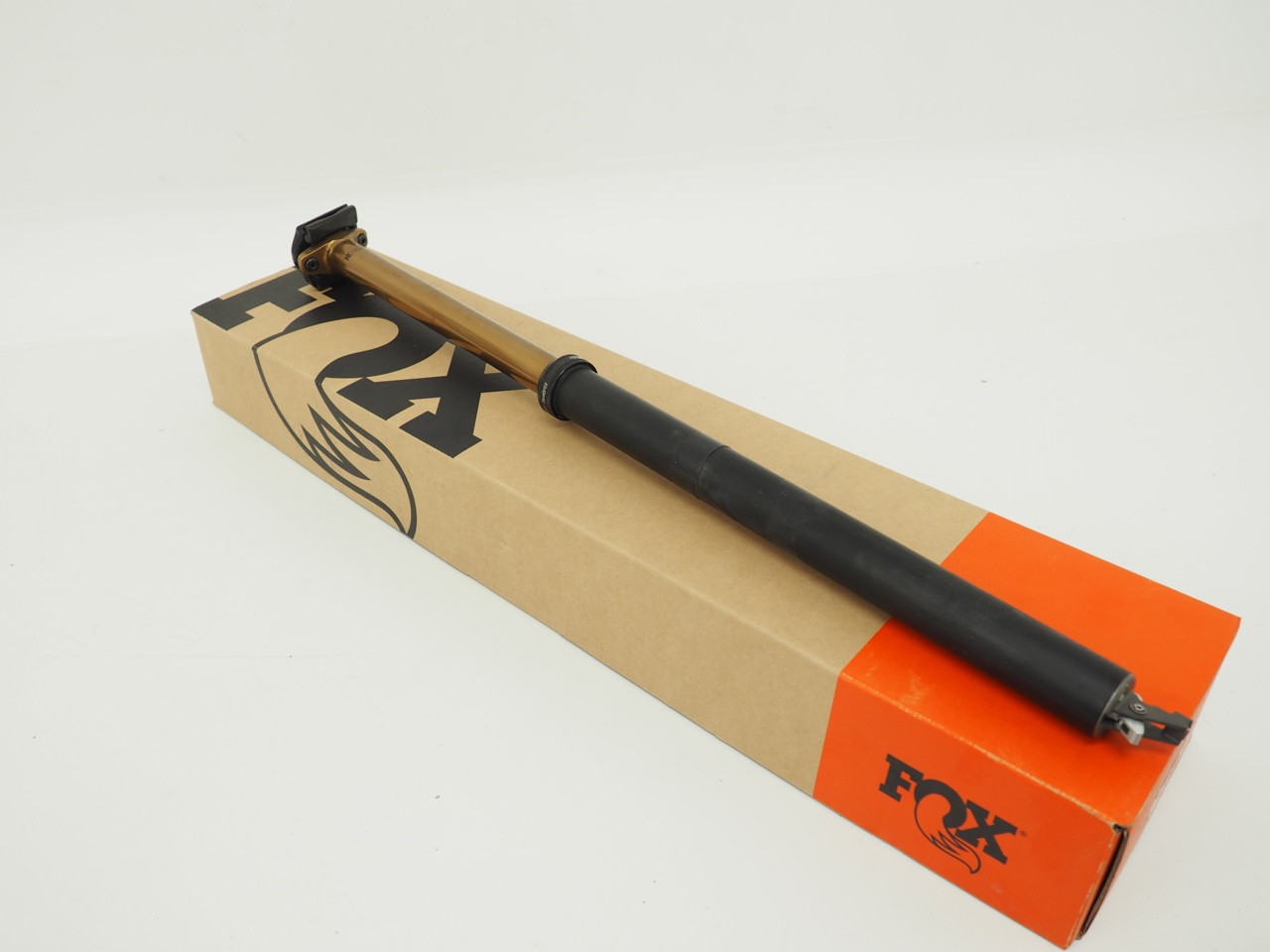 Fox Factory Transfer 2025 31.6mm 240mm Dropper Seatpost Internal Black/Gold