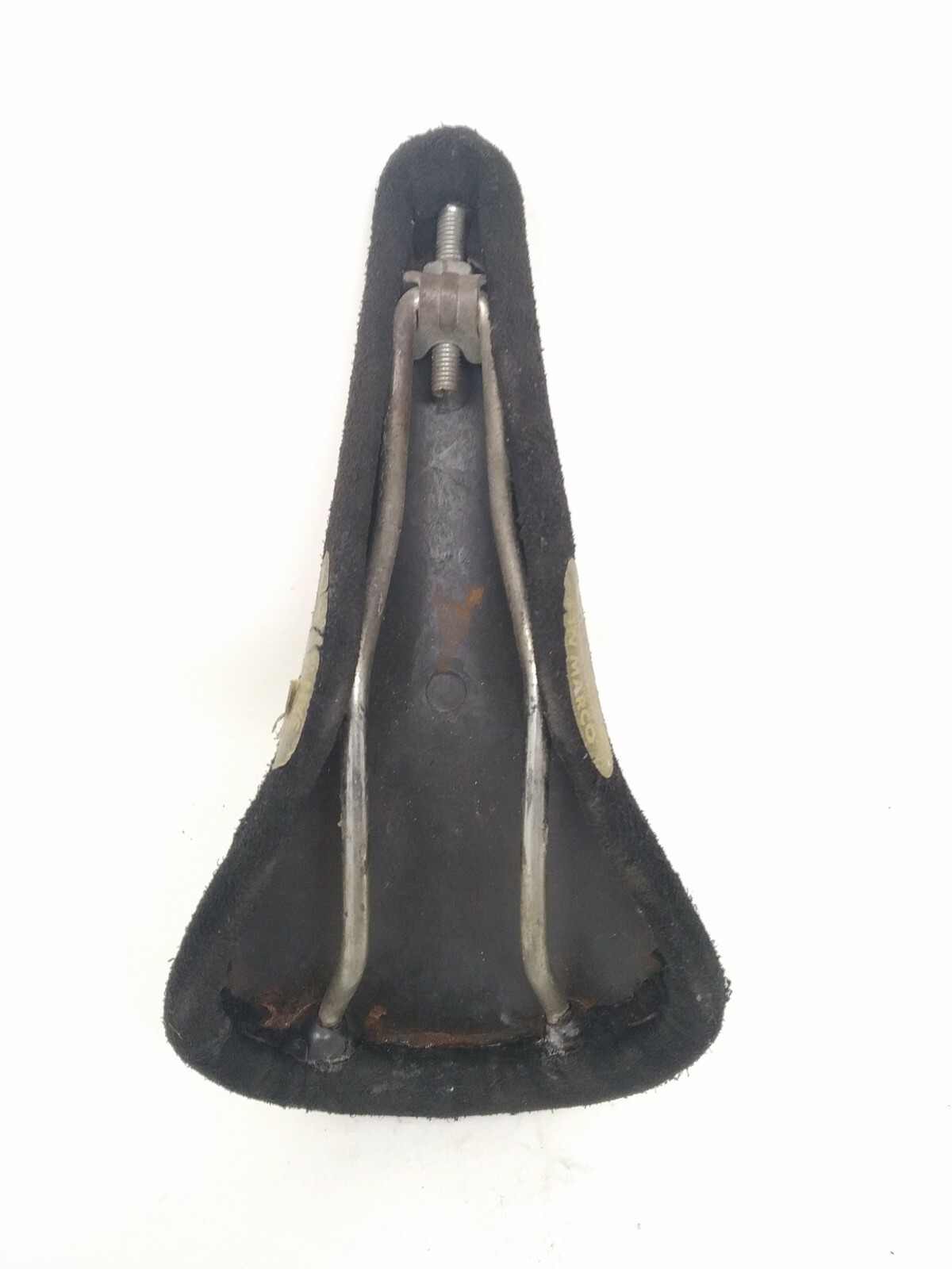 Vintage Sellino Saddle San Marco Corsaire Black Black Suede