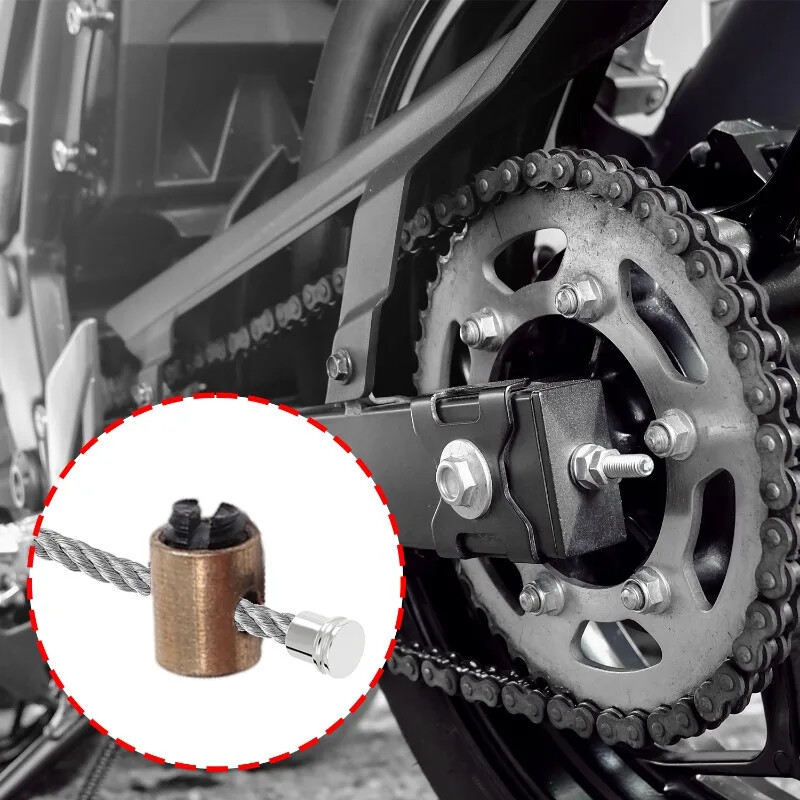 100x Cable Stop Wire Clutch End Barrel Screw For ATV Motorcycle Pit Bike 2.5mm