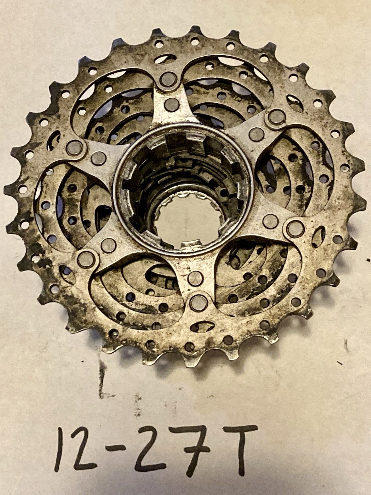 Lot of 4 Shimano 10-Speed Road Cassettes, CS-6600/CS-5700, 12-23, 12-25 & 12-27!