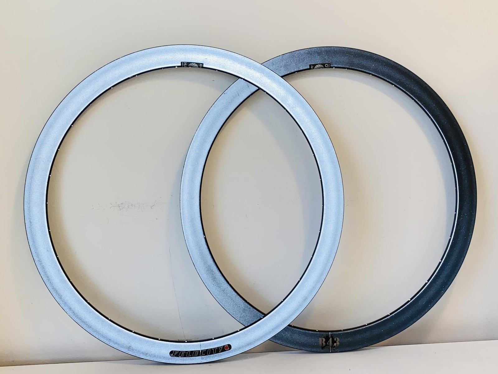 Velocity B43 700c Rim Set 32h Halo Reflective NMSW – Made in Australia