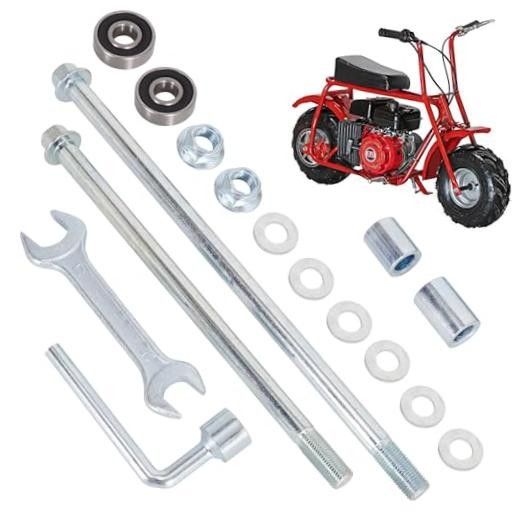 12mm 270mm Mini Bike Rear Axle and 225mm 12mm 270mm Rear 225mm Front Axle