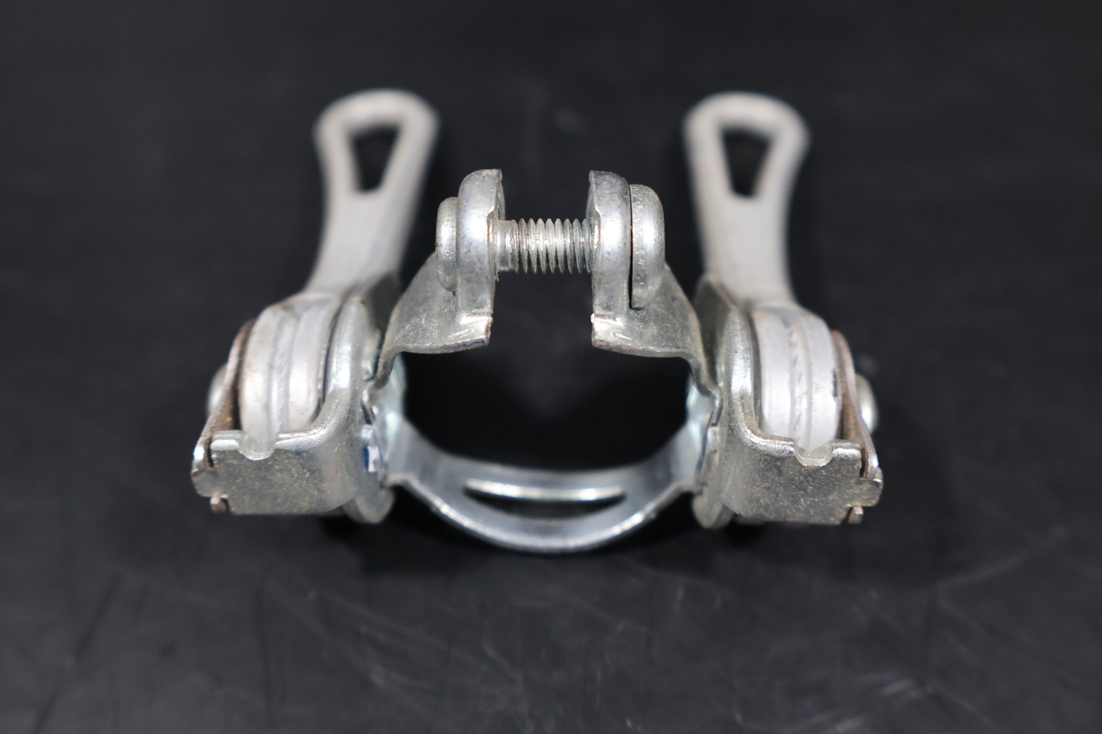 SIMPLEX CLAMP-ON DOWN TUBE FRICTION SHIFTERS GRAY – PEUGEOT VINTAGE 28.6 EROICA