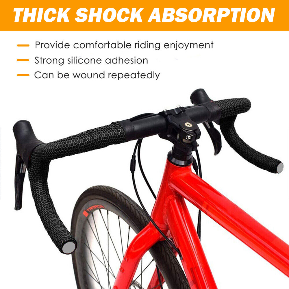 Bicycle Handlebar Tape Cycling Road Bike Soft EVA Non-Slip Handle Bar Wrap Strap