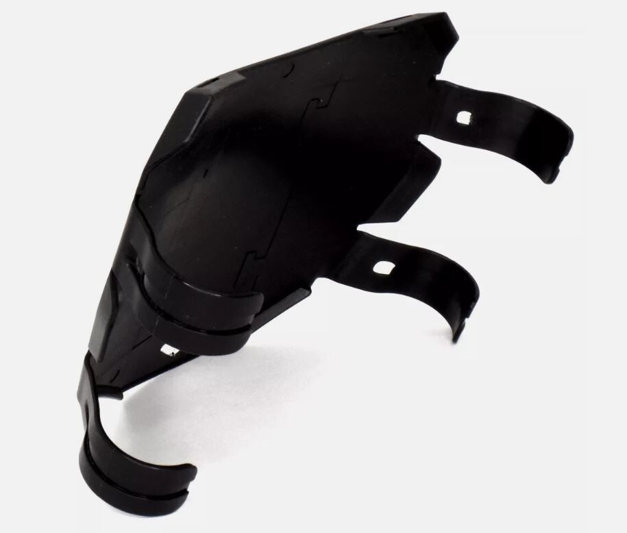 ODI Black Number Plate With Zip Ties For Downhill MTB’s EBikes Surrons