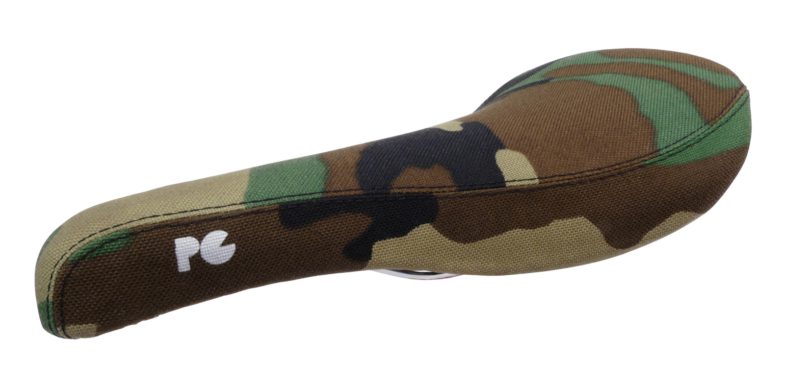 Porkchop BMX VL-1356 railed bicycle seat saddle – BALLISTIC NYLON – CAMO