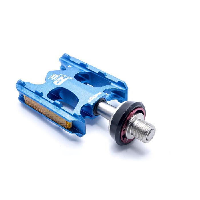 Wellgo QRDII C006 Removeable Pedals, Aluminum 6061 CNC, Blue – 1 pair