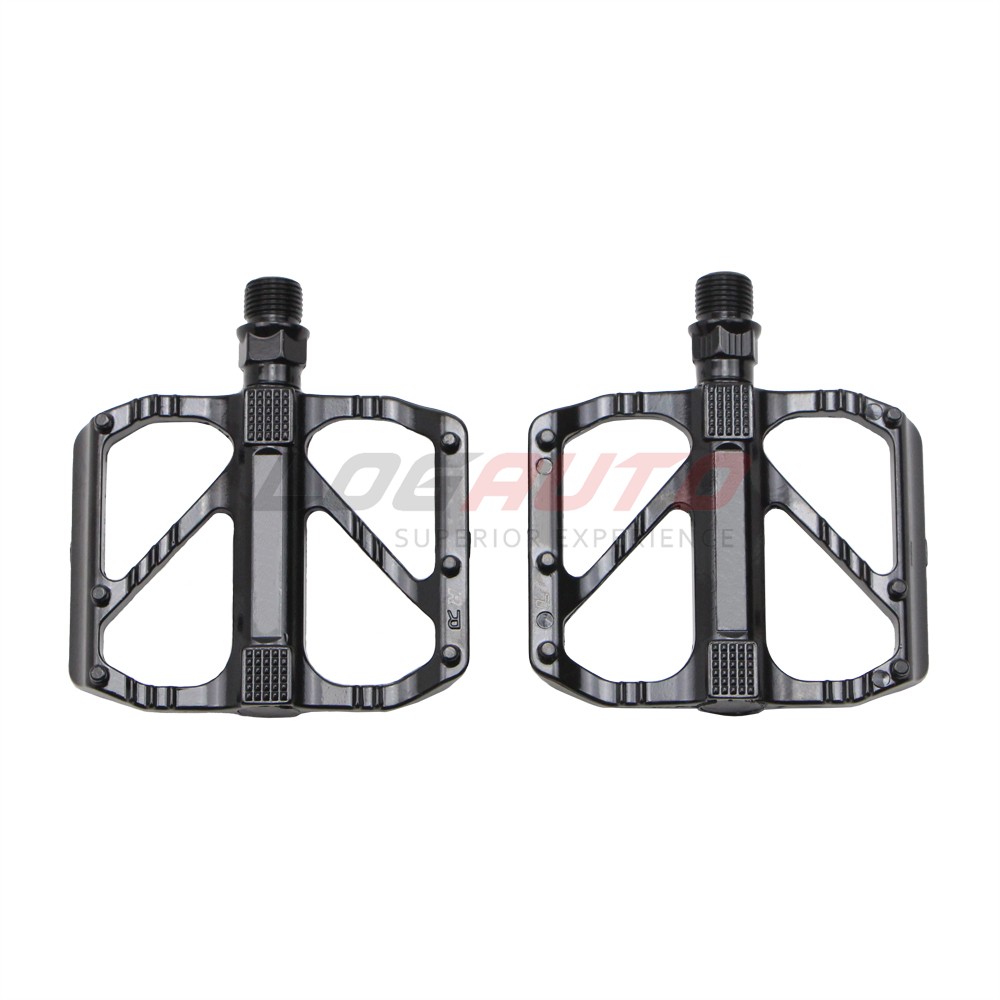 Non-Slip Bike Pedal DU Bearing Lightweight Road Pedals Sealed Flat Platform L+R