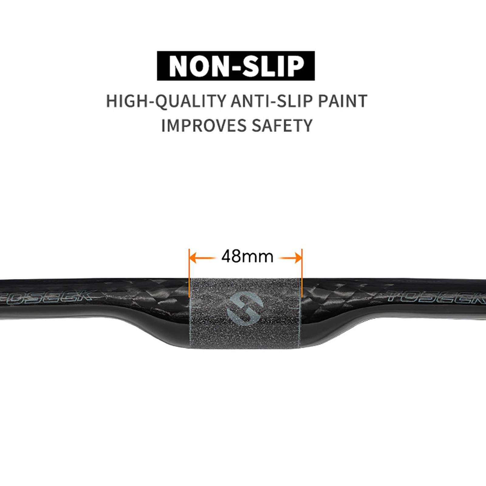 8K Carbon Fiber Gravel Handlebar Racing Road Bike Bicycle Handle Drop Bar 31.8mm