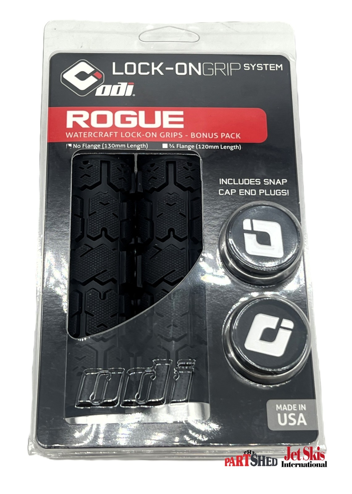 ODI ROGUE LOCK-ON MTB MOUNTAIN BIKE BICYCLE GRIPS BONUS PACK W/END PLUGS NEW