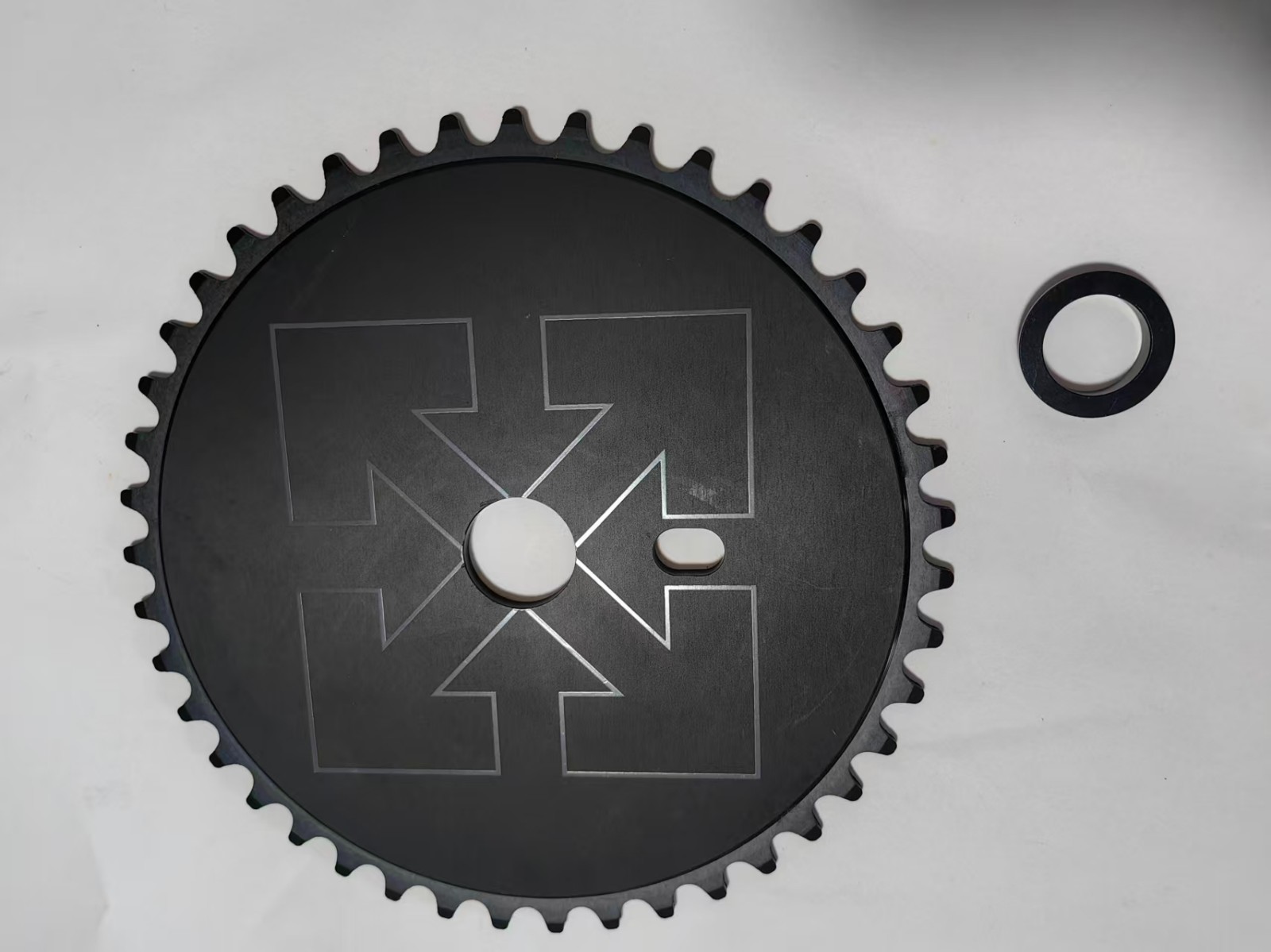 Old School bmx Sprocket 43T Chainring BMX bike Driveline Alloy with 19mm adapter