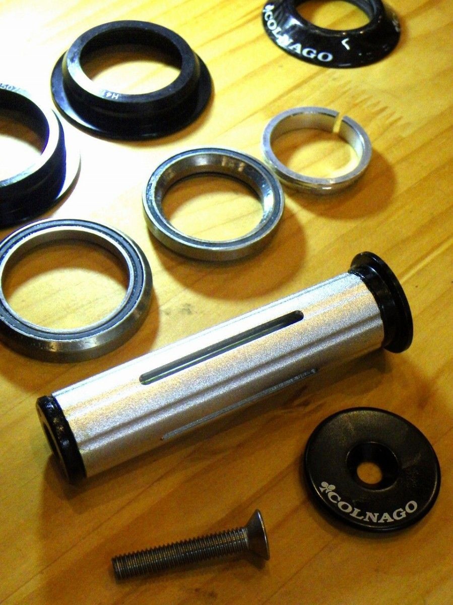 COLNAGO CARBON HEADSET 1-1/8″ CARTRIDGE ALLOY CAP FOR C64 C60 V3 V2 V1 CONCEPT