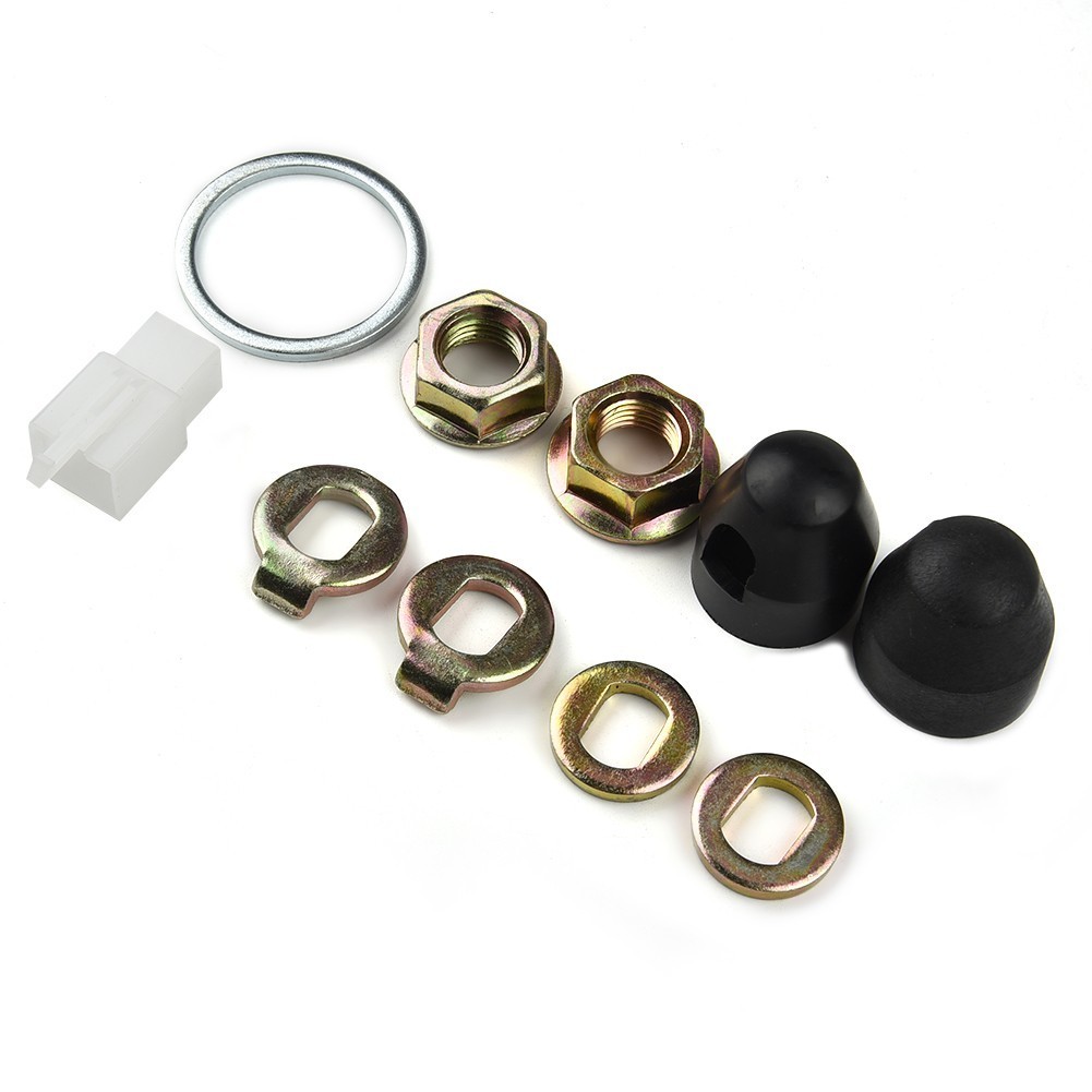 EBIKE E-bike Hub Motor Axle/M14 Lock Nut /lock Washer /spacer/nut Cover Kit