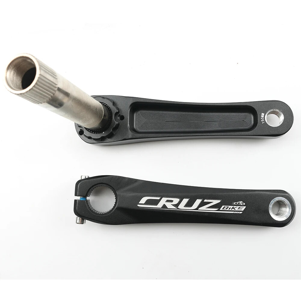 MTB Child Bike Crank Arm 89-150mm Kids Folding Bicycle Crank for 9-12 Speed