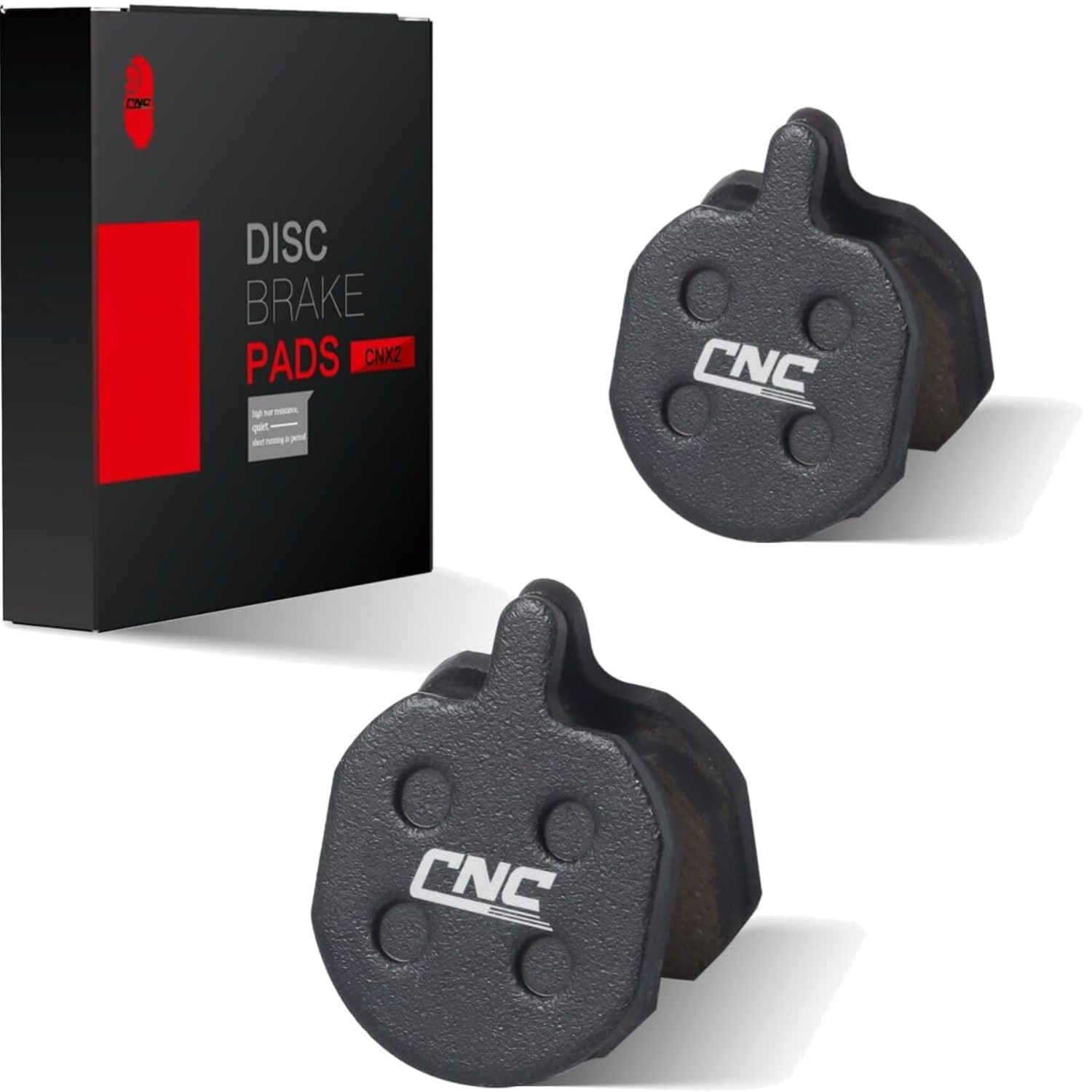 Organic Resin Disc Brake Pads 2 Pairs Mountain Bike