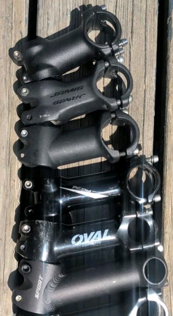 Bicycle Handlebar Various 1 1/8 Threadless Lot (7 In Total)