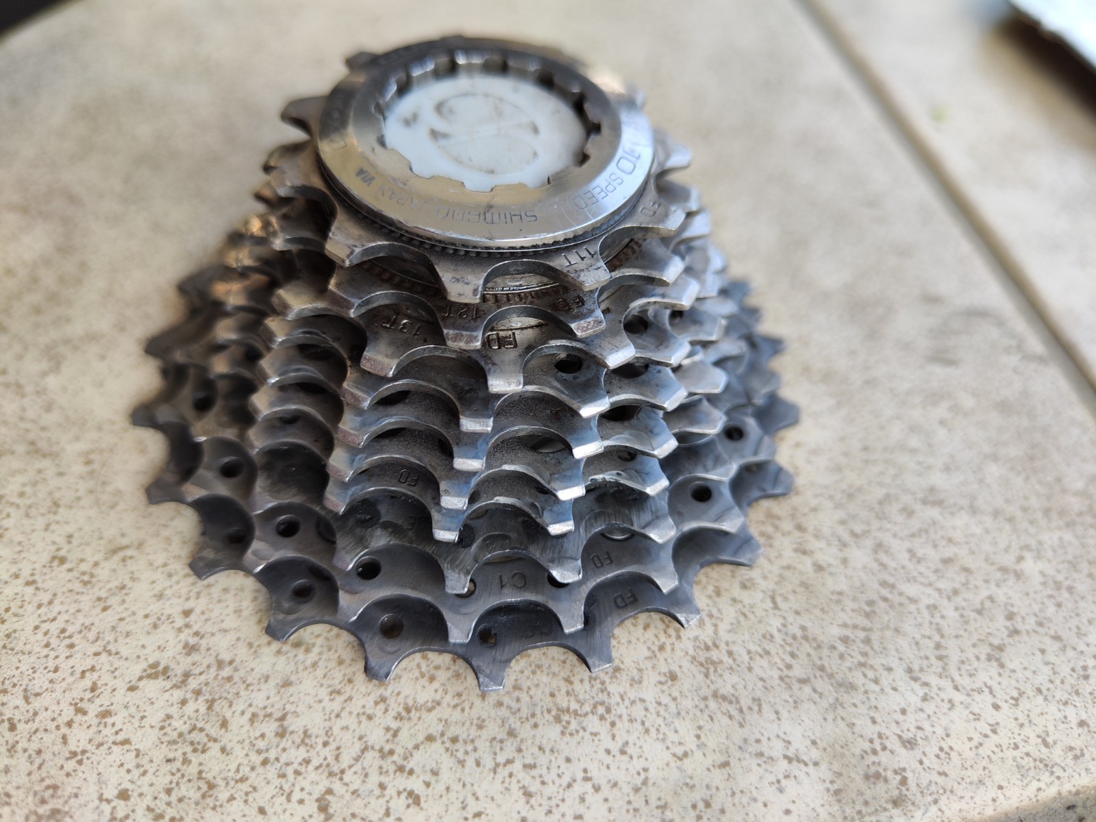 Shimano Dura-Ace CS-7800 11-23 Cassette 10 Speed, HyperGlide Sprocket N4
