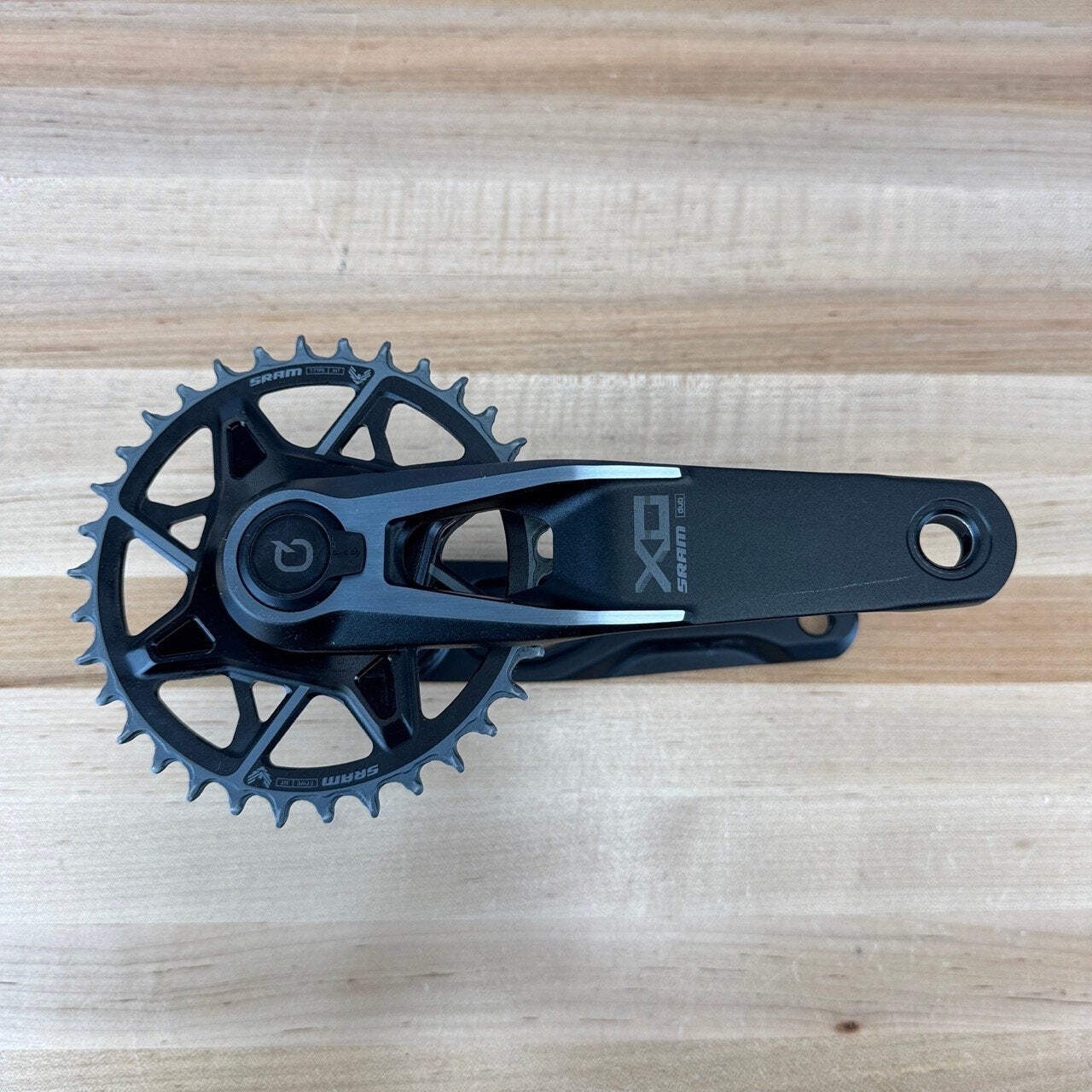 Low Mile SRAM Eagle X0 T-Type AXS 170mm 34T Power Meter Crankset with Chainrings