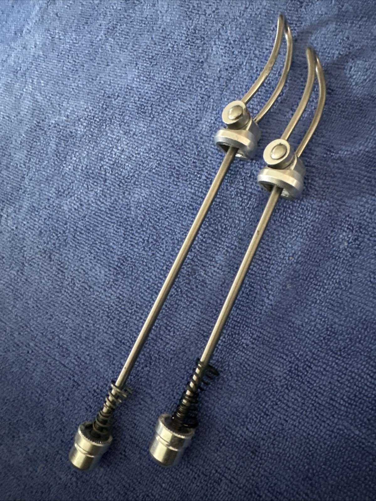 ODYSSEY SVELTE TITANIUM SKEWERS FRT/RR 100/130/135MM SILVER 82 GRAMS EXCL COND