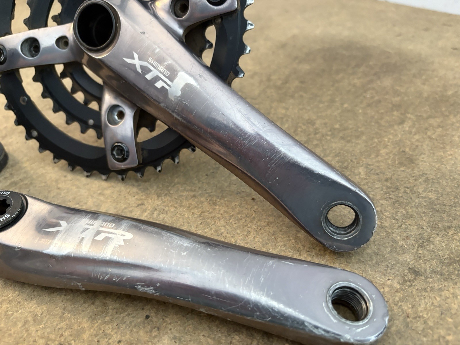 Shimano XTR FC-M960 Hollowtech 170mm Triple 44/32/24 Crankset Crank Arms