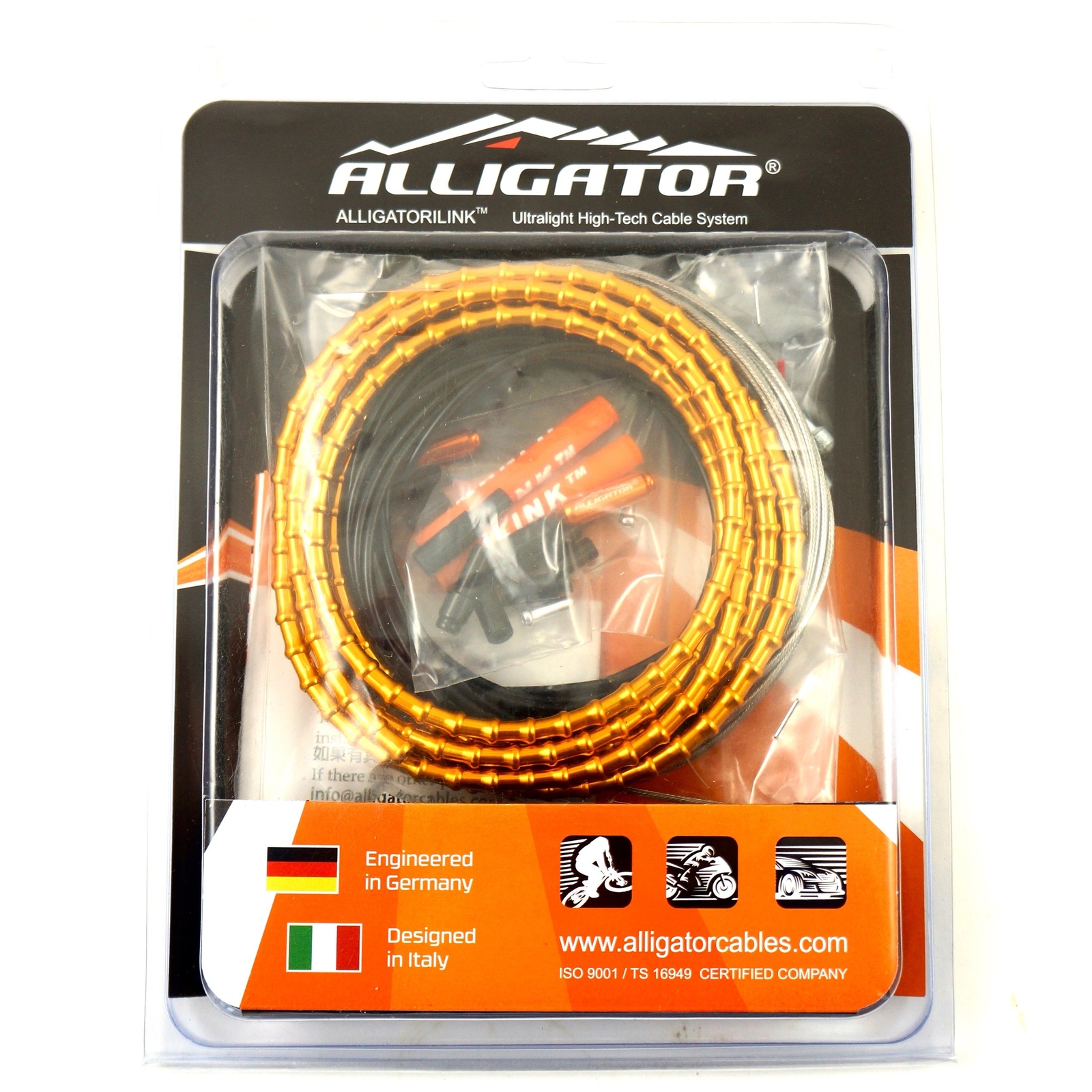 6 Color Alligator I-Link 5mm Road Bike Brake cable set 31 strand Superior Shine