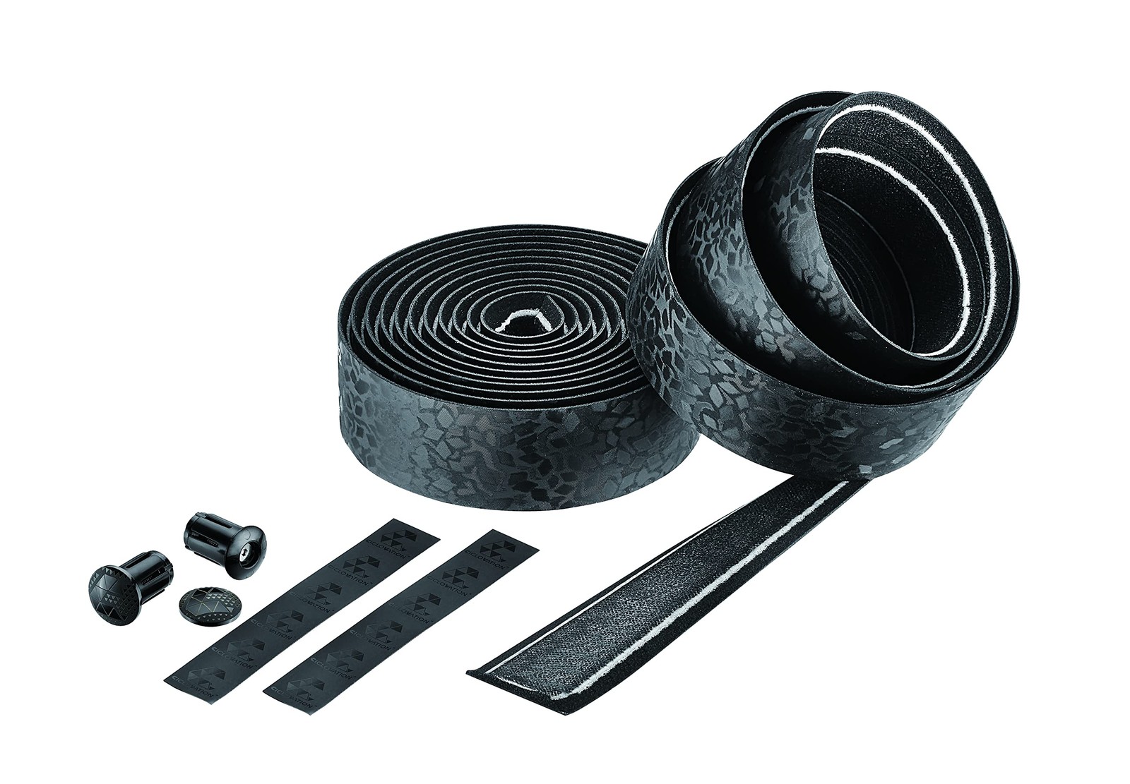 CICLOVATION BAR Tape, Leather Touch_Black Diamond, Synthetic Leather with Bla…