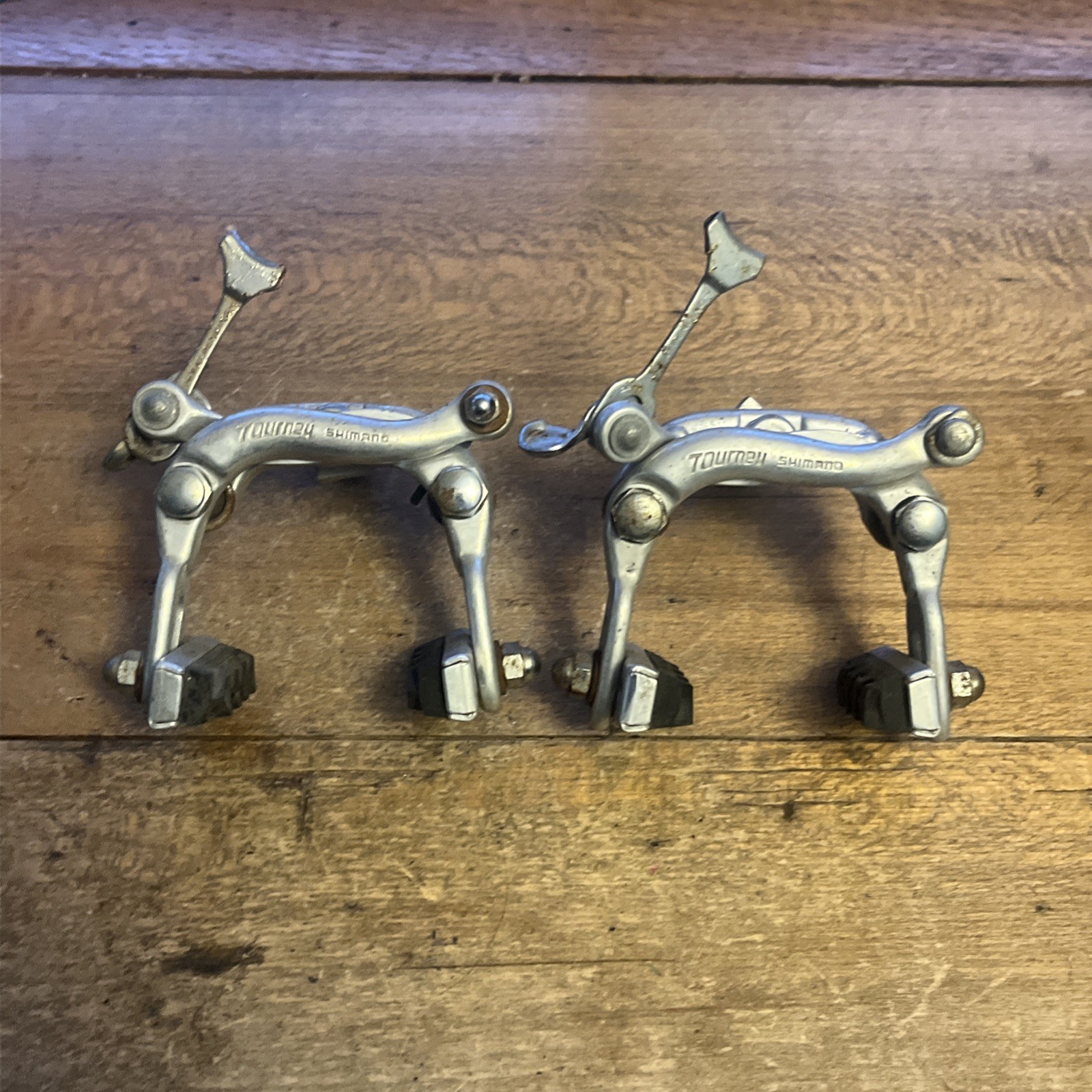 Vintage Shimano Tourney Center Pull Brakes For Parts/Repair/As Is 70s Road Bike