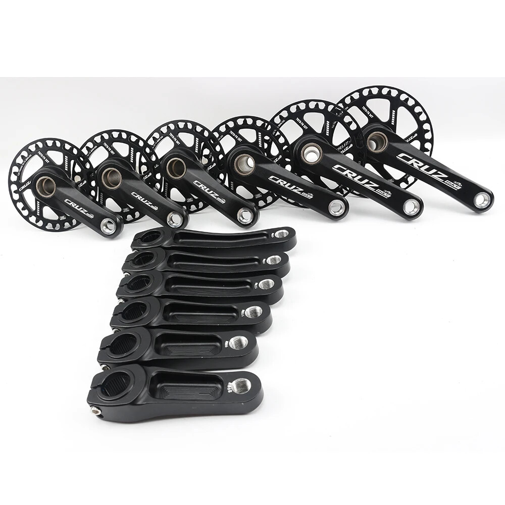 Kids Bicycle Cranksets 89/98/110/127/140/150mm MTB Child Bike Crank Arm 9-12S