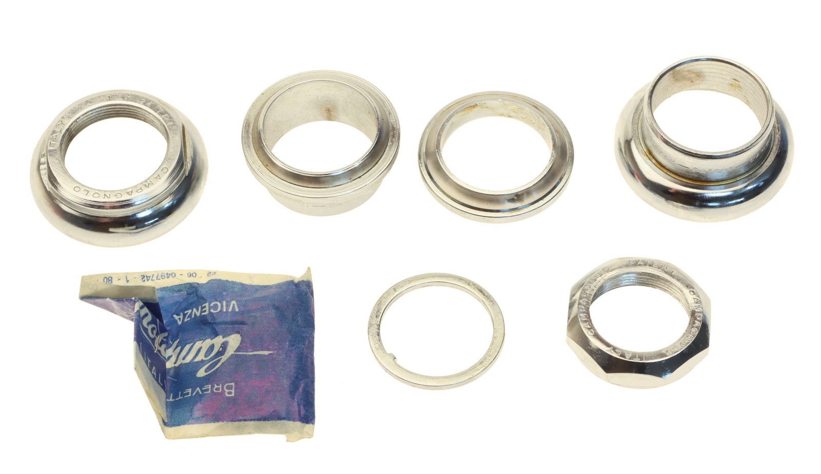 Campagnolo Gran Sport 1040/A Headset 1″ British BSC Thread 1″ x 24 NOS NEW