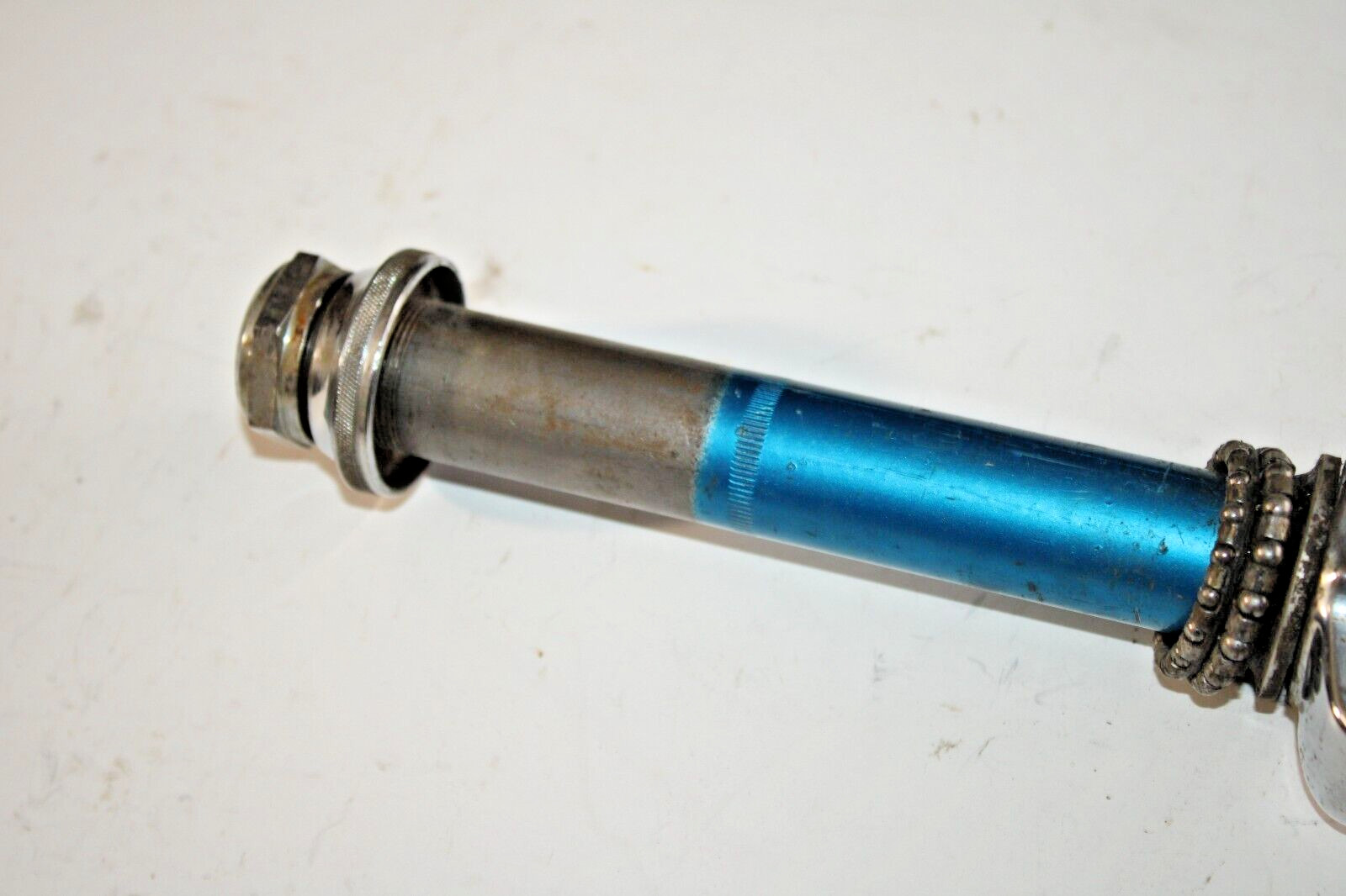 Vintage Schwinn Touring Road Bike Fork 27″ 1″ Threaded 165mm Blue Steel USA Ship