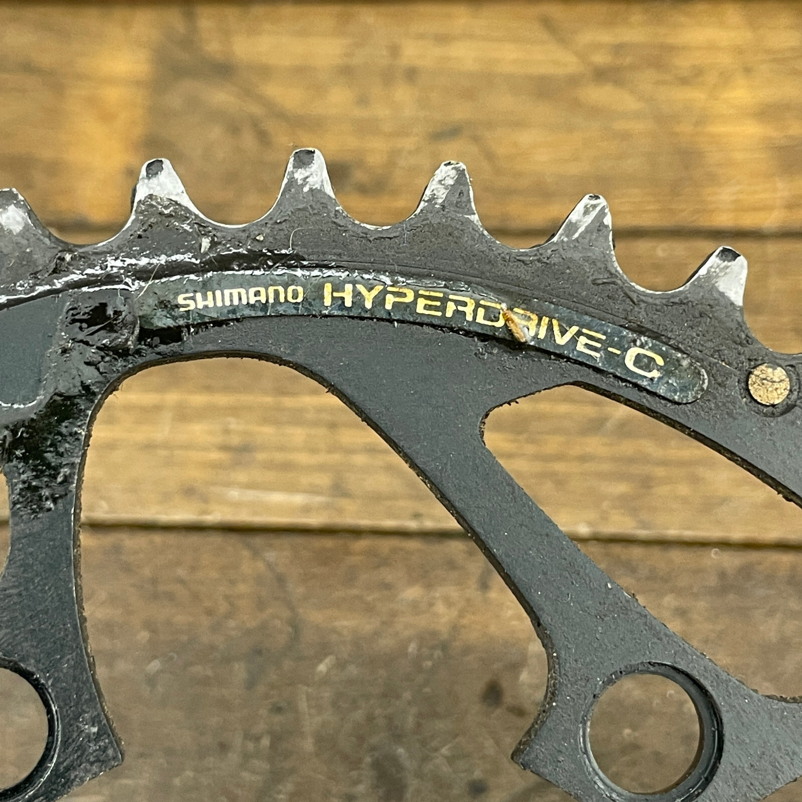 Vintage Shimano 42t Chainring 42 Tooth 42t 94 BCD FC-M737 Hyperdrive C I-42