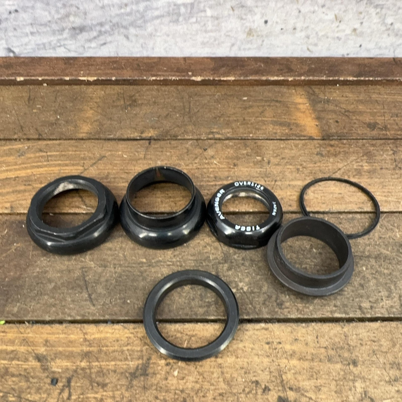 Vintage Tioga Avenger Headset Parts 1 1/8 In Threaded Oversize 34mm Black