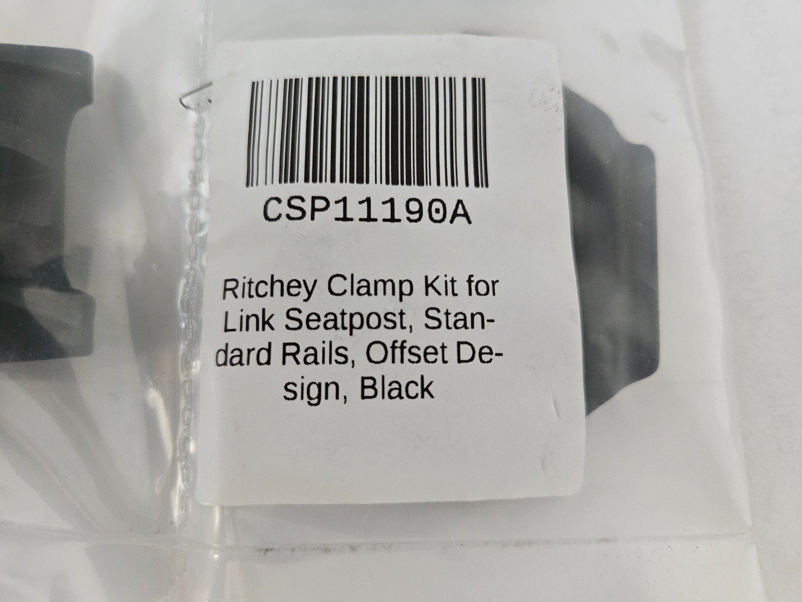 New Ritchey Link Seatpost Clamp Kit for Standard Rails Offset Design Black