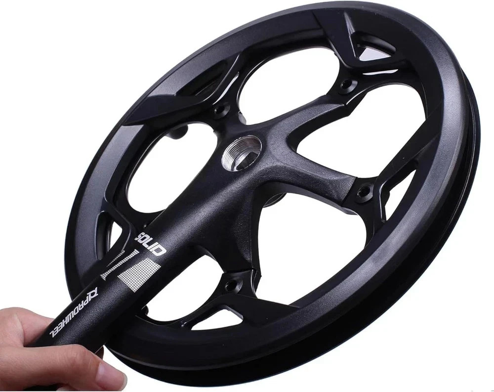 130MM BCD 52T Bike Crankset,165Mm/170Mm/172.5Mm/175Mm Crank Arm Set,Chainwheel a
