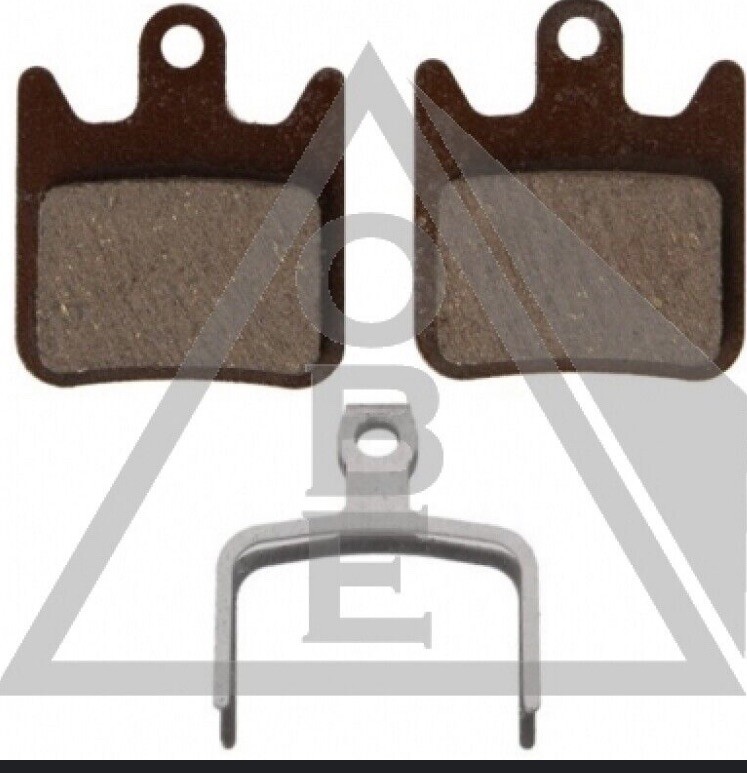 Discobrakes Hope TECH X2 Bike Disc Brake Pads Made With Kevlar + Spring Tech X 2