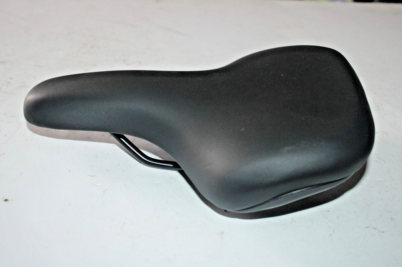 Velo City Hybrid Bike Saddle 265/200mm Black Comfort Cruiser Road MTB US Shipper