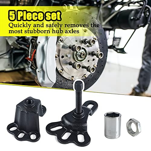Universal Front Wheel Bearing Puller(Max 4-5/8″) & Rear Axle 5/8″ *18