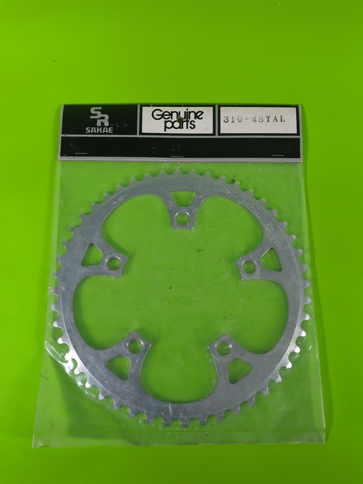 NEW Vintage Sakae Ringyo SR CHAINRING 48t 110mm BCD Silver Aluminum Road MTB