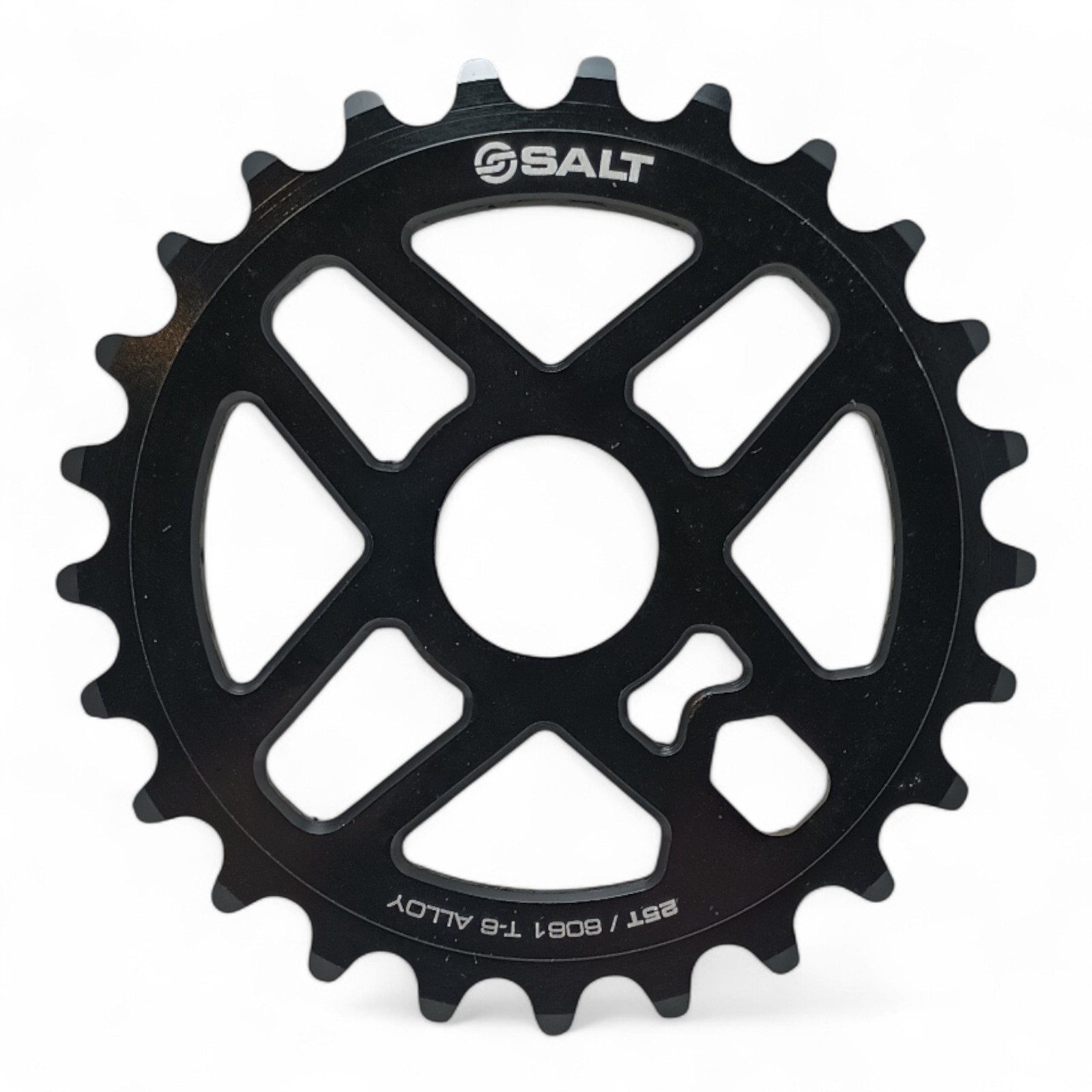 Salt Plus BMX 25T Chainring Alloy Fit 22mm Spindle Crankset Black FIT WTP