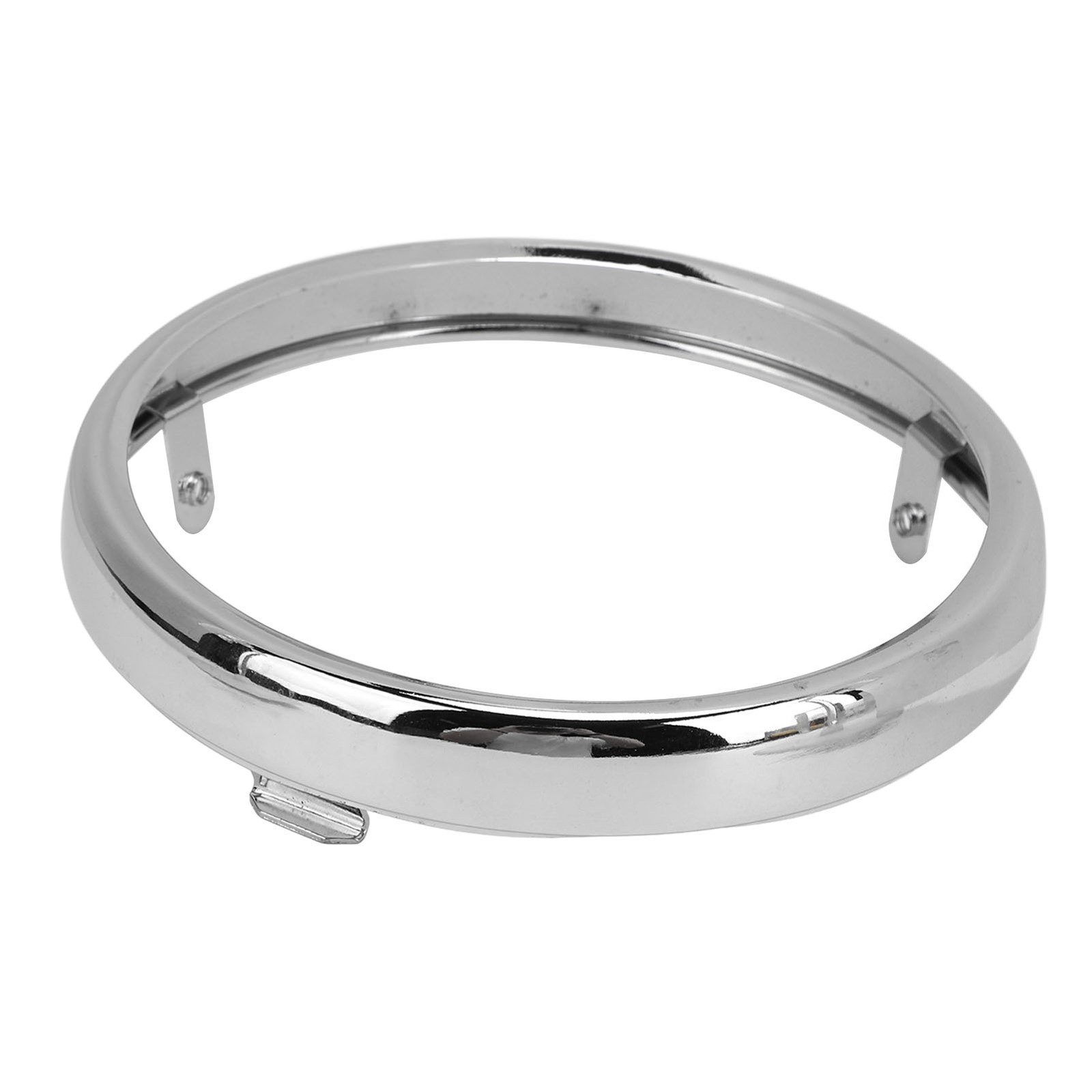6in Motorcycle Headlight Ring Stylish Chrome Plated Smooth Surface Aluminum UIUW