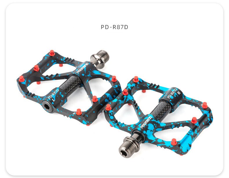 PROMEND Bicycle Riding Pedal Carbon Tube Sanpelin Colorful MTB Bicycle Pedal
