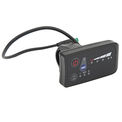 Electric Bike Power Display Meter Waterproof 5 Pin Interface ABS Housing 36V