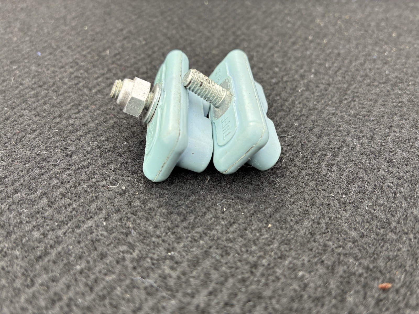 Vintage NOS Skyway Tuff Pad Set BMX Brake Shoes Light Blue 1980s Old School